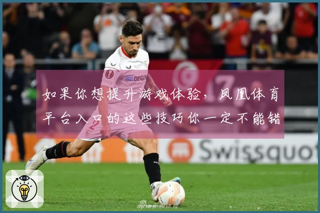 如果你想提升游戏体验，凤凰体育平台入口的这些技巧你一定不能错过